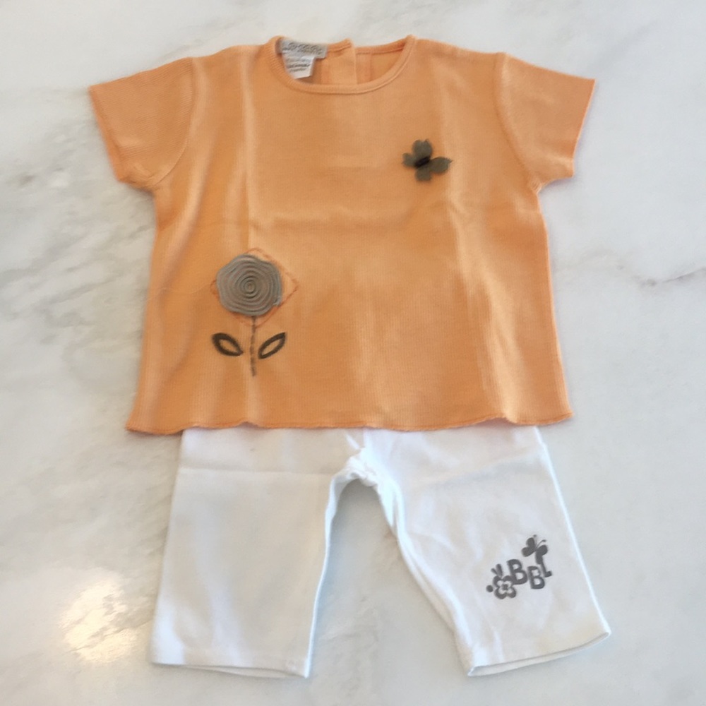 I Cuccioli Baby Graziella Girls Tee
